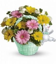 Teleflora's Send a Hug™ Bunny Hop from Swindler and Sons Florists in Wilmington, OH